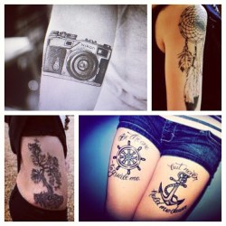 All tattoos I want. I’d make my own