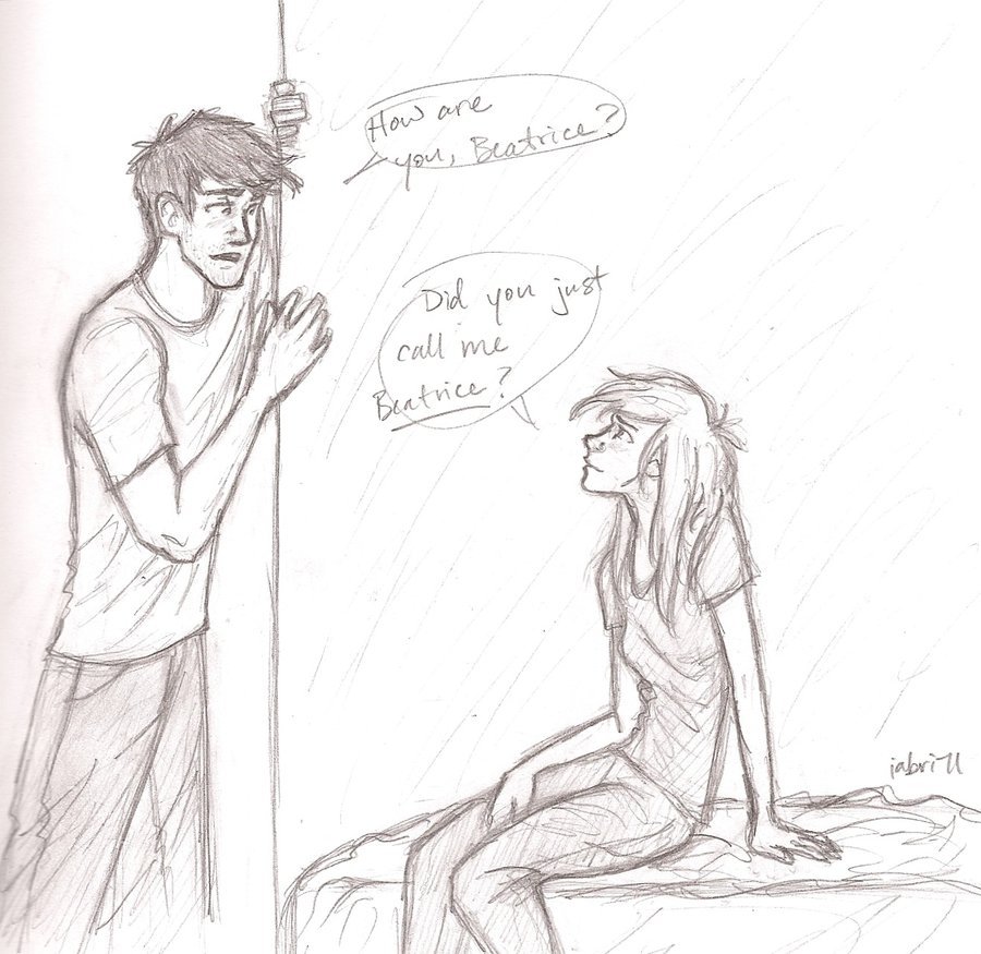 tris & tobias on Tumblr: cute moment from Insurgent by labri71