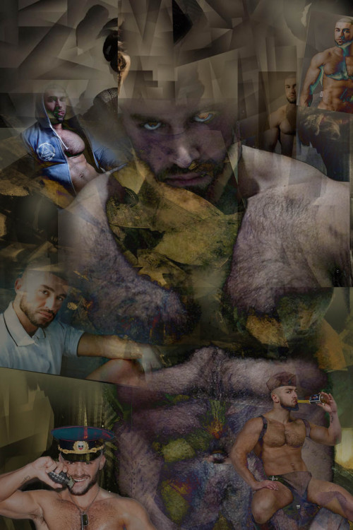 hayssamdaezly:  Fan or not fan -  François SAGAT Photomontage by : Haytham Daezly 