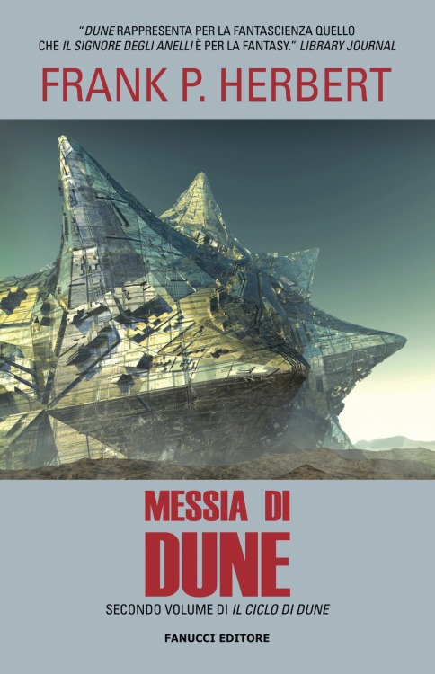 New Italian Cover for Dune Books.By Fanucci, Rome.