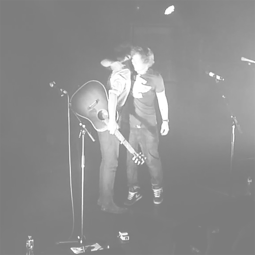 edandmike:  passenger and ed hugging