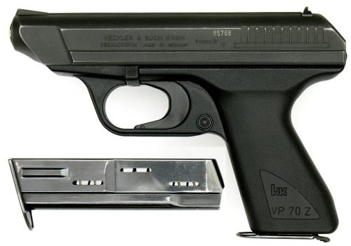 Whats the first handgun ever created utilitizing synthetic polymers?If you guessed the Glock 17, you