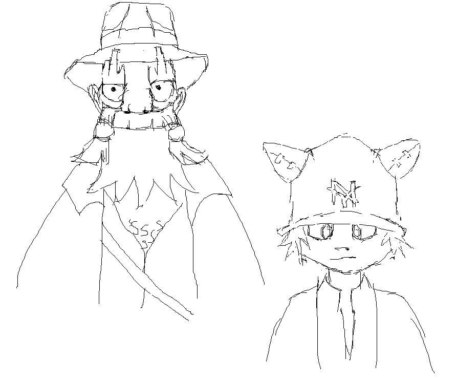 Ruel Stroud and Yugo from Wakfu dressed as Indiana Jones and Short Round, respectively.