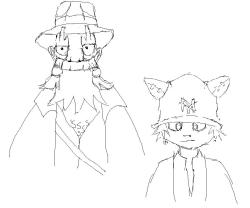 Ruel Stroud And Yugo From Wakfu Dressed As Indiana Jones And Short Round, Respectively.