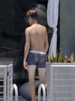 Bieber&rsquo;s backside. You know, in case you&rsquo;re into that.