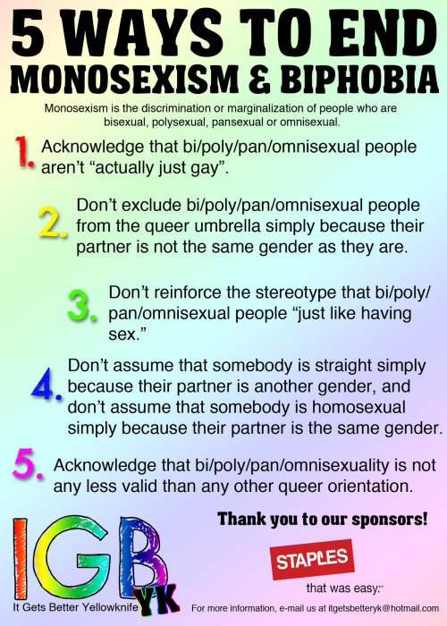 Some of our handy handouts designed to help people learn about queer issues and identities!Note: We&