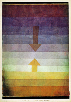 artishardgr:  Paul Klee - Separation in the