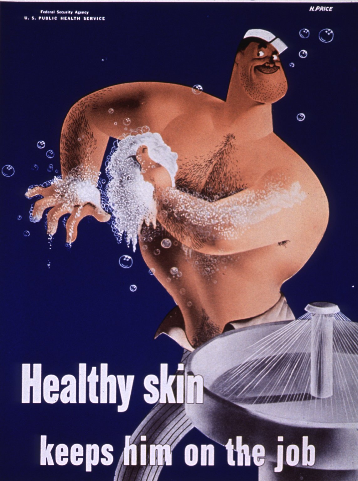 Personal hygiene poster. U.S. Public Health Service, 1942