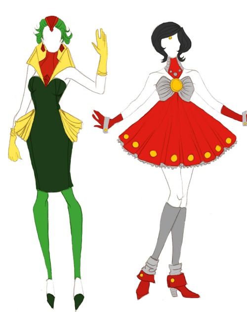 Young Avengers dresses part 2Finally I made it. Someone asked me a time ago if I could do a &lsquo;V
