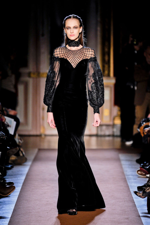 game-of-style:  Mourning gown for Cersei Lannister - Andrew Gn fall 2012  For Caterina Sforza