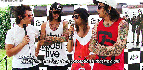 Reblogging because Vic&rsquo;s shirt. Lolol