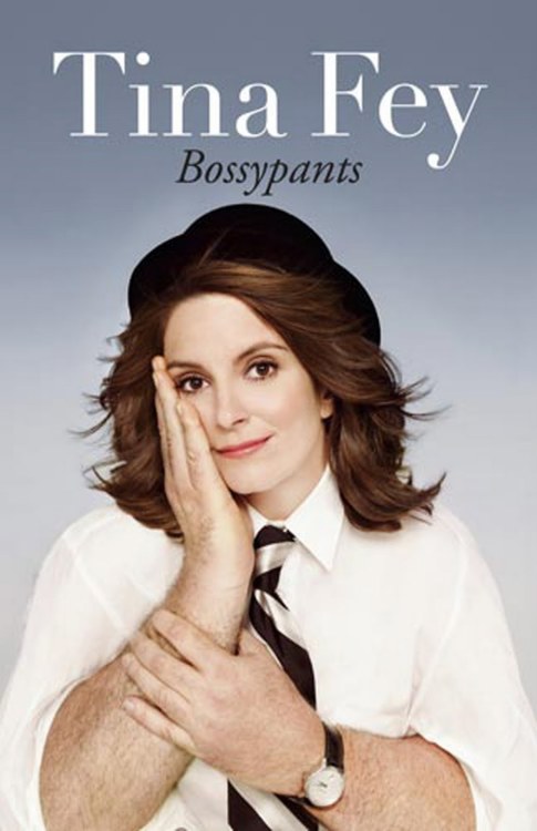 Tina Fey’s cover of Bossypants as parody of Man Ray’s photo of Rrose Selavy