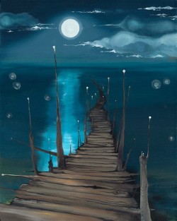 wasbella102:  Dock to the Moon by elementerra 