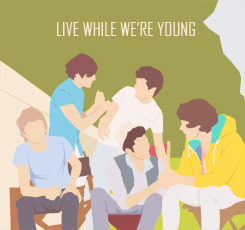 :  One Direction Single Artwork Minimalist Posters 