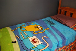 Cookiemustach3:  Pitchblackloner:  Mik-E:  Yay Adventure Time Blanket  Need  -