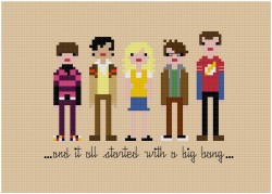 fer1972:  Pixel People by Weelittlestitches