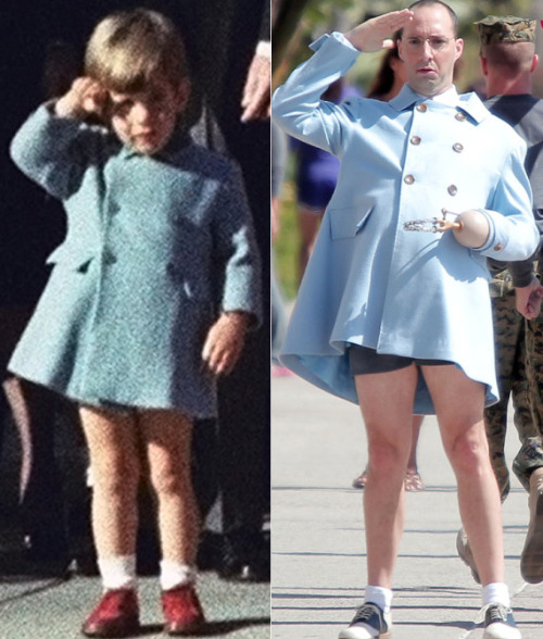 imwithkanye:Who Wore It Better? JFK Jr. or Buster Bluth. [via]Buster is a fashion icon.