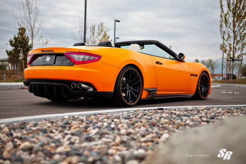 automotivated:  Maserati Gran Cabrio ‘Atomic’ PUR DMC (by srautogroup.com)