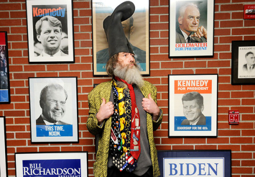 nutopiancitizen: My name is Vermin Supreme. I’m a friendly fascist, a tyrant you can trust and