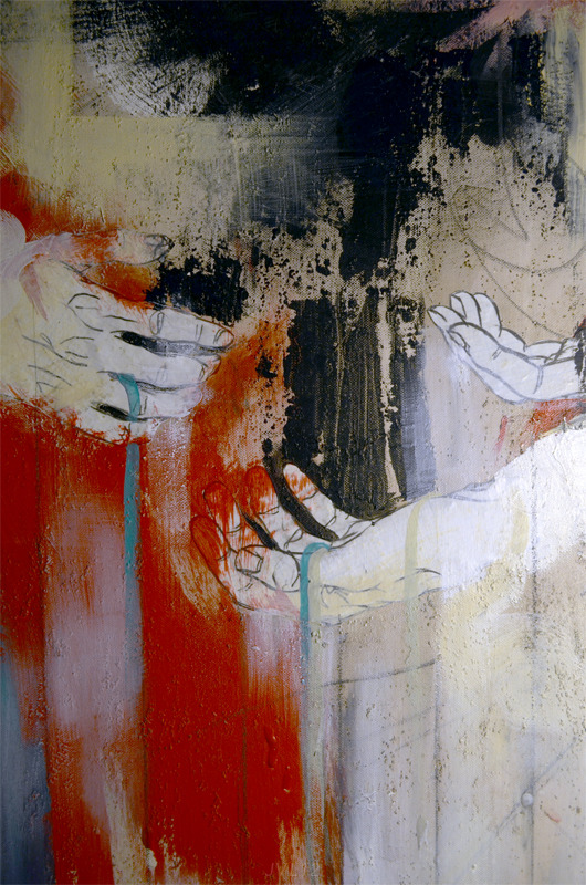 jacobvanloon:  Details from Bureaucrat With Half Square | Jacob van Loon