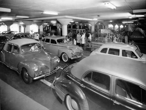 Union Square Garage, San Francisco, California, 1952.