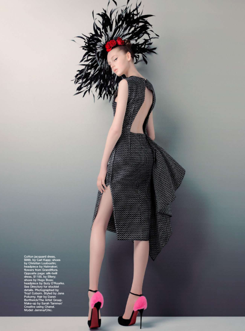 fashion-on-my-platter:  who’s that girl: jemma baines by troyt coburn for marie claire austral