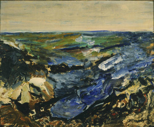 The Sea, Cape Split, Maine, 1939, John Marin. American (1870 - 1953)