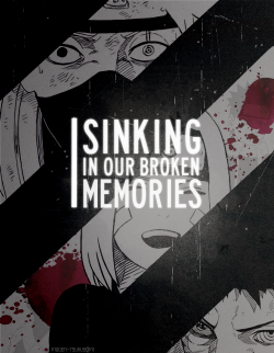 exorcisemydemonsdidntwork-blog:  ” sinking in our broken memories. “ 