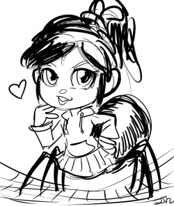 This came up because some folks were talking about spider girls and Vanellope from Wreck-It-Ralph