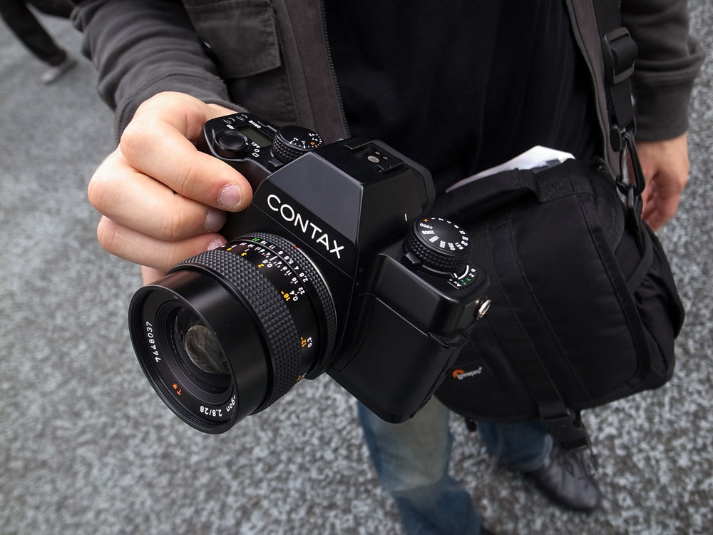 CONTAX NX 35mm SLR Film Camera Black Body - Etsy
