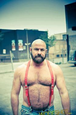 mutantbearman:  Red Suspenders 