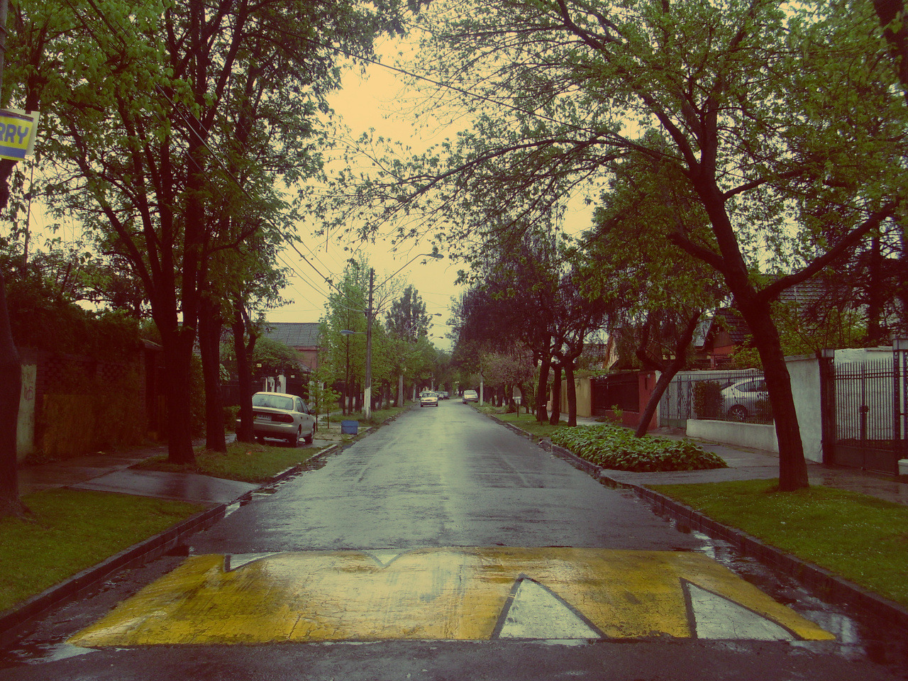 fuckitnow:  amo a lluvia y como deja las calles &lt;3 
