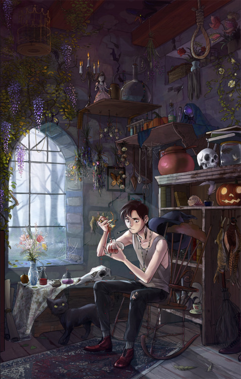 ace-of-pentacles: fairyhaired: viria: oncelerfuckingmagic: beastlyart: alliartist: The Witch’s