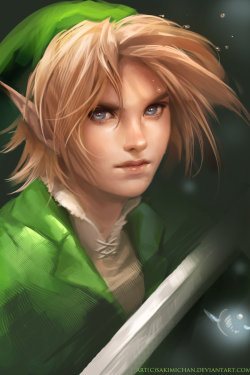 soraandlink:  waffleisdelicious:  Link by *sakimichan Link never looked so good ♥  link ALWAYS looks good.  hes a sexy beast 