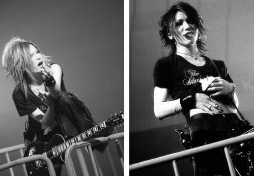   Aoi & Uruha B&W grace~     