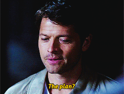 dnwinchester: #what kills me the most is Dean´s face #is like i can see him blushing #he is hiding h