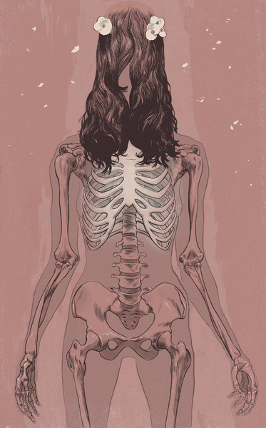 myampgoesto11:  Skeletal illustrations by Señor Salme |On Tumblr