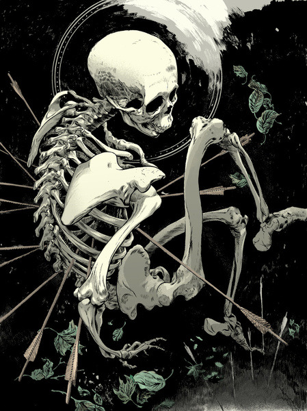myampgoesto11:  Skeletal illustrations by Señor Salme |On Tumblr