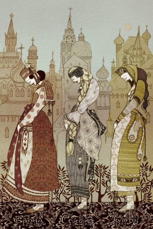 fairytalemood:  Russian Fairy Tales by Kate Baylay 