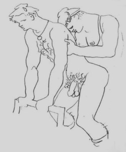  Illustration by Jean Cocteau, for Jean