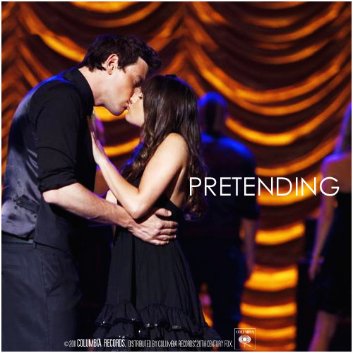 Glee-Rachel and Finn-Pretending (full scene)
