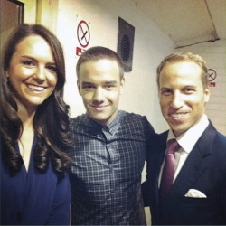 gossip-paul:  Liam w/ Prince William and