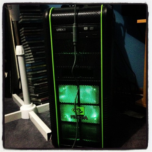 $4500 worth of computer there :) (Taken with Instagram)