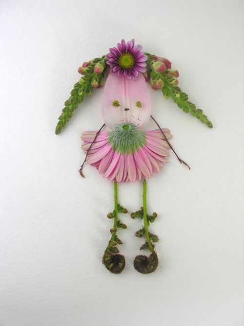    Elsa Mora creates characters using natural elements like flowers, twigs, and grass. Inspired by her son, Elsa combined all of her “blossom buddies" into a book that is now available through Amazon and several bookstores. (x)   