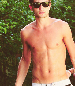 twthings:   Tom Parker shirtless.   