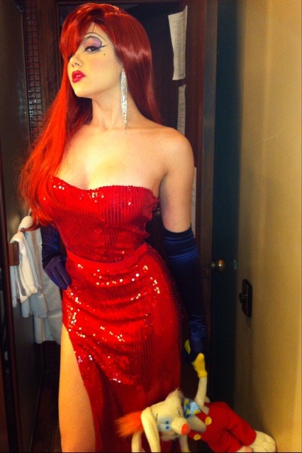 like Jessica Rabbit, she collects bad habits, gets the drinks for free.