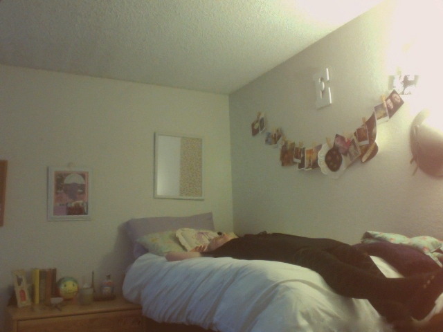 goldenlocket:  My bedroom, generally.  I never like to leave a whiteboard empty like