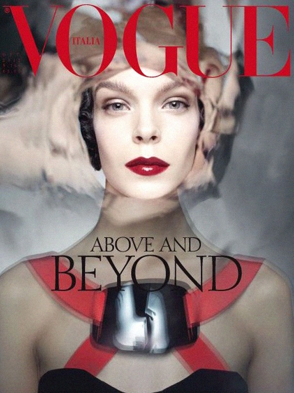 billidollarbaby:  Meghan Collison for Vogue Italia October 2012 in “Blow Up”