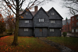  The Witch House of Salem, Massachusetts.