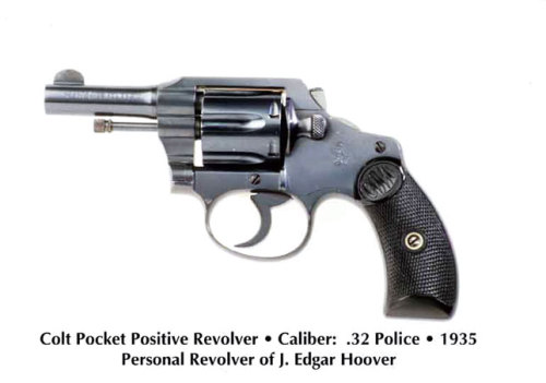 Colt Police Positive owned by J. Edgar HooverJ. Edgar Hoover was a controversial figure in American 